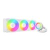 Arktische Flüssigkeitskühlung III Pro 420 A-RGB Weiß