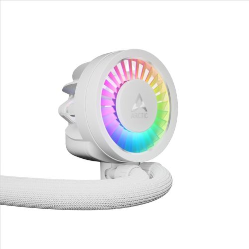 Arktische Flüssigkeitskühlung III Pro 420 A-RGB Weiß