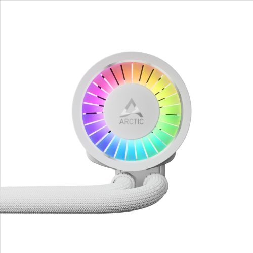 Arktische Flüssigkeitskühlung III Pro 420 A-RGB Weiß