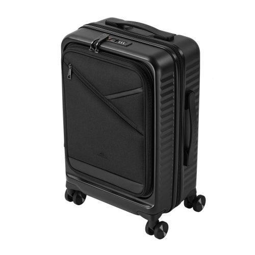 RivaCase 8180 ECO Hartschalen-Erweiterungs-Handkabinengepäck 20" Schwarz