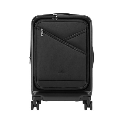 RivaCase 8180 ECO Hartschalen-Erweiterungs-Handkabinengepäck 20" Schwarz