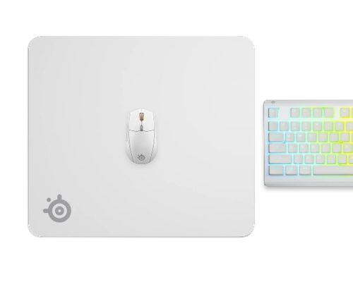 Steelseries QcK Großes Mauspad Weiß