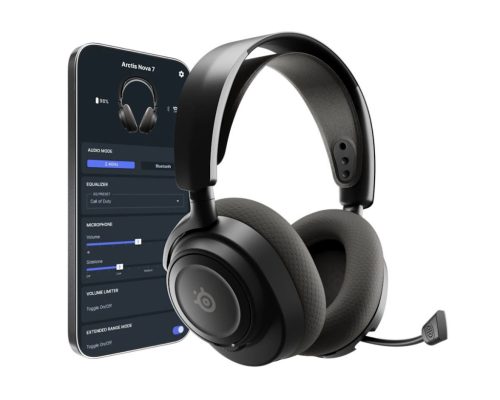 Steelseries Arctis Nova 7P Gen 2 Wireless Bluetooth Gaming Headset Black