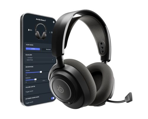 Wireless Bluetooth-Gaming-Headset Schwarz