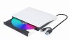 Gembird DVD-USB-031-BW Slim DVD-Brenner Schwarz/Weiß BOX