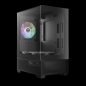Gamdias Aura GC9M ELITE ARGB gehärtetes Glas Schwarz