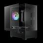 Gamdias Aura GC9M ELITE ARGB gehärtetes Glas Schwarz