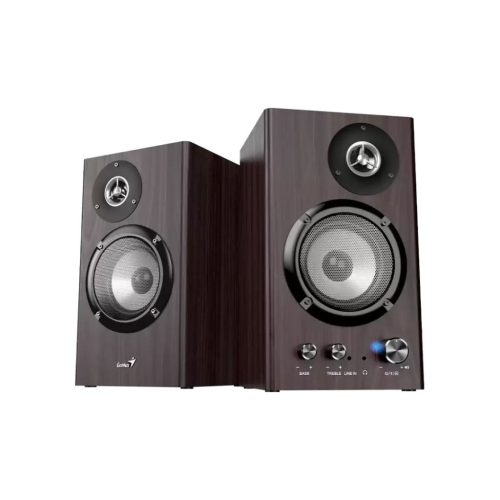 Genius SP-HF1812BT Bluetooth-Lautsprecher Dunkelbraun