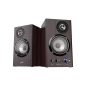 Genius SP-HF1812BT Bluetooth-Lautsprecher Dunkelbraun