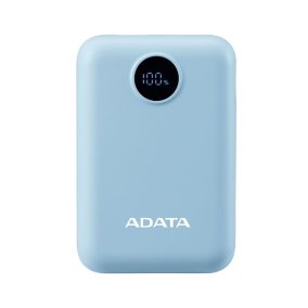 A-Data C100 Digitalanzeige 10000mAh PowerBank Blau