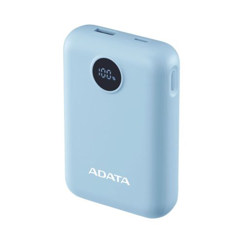 A-Data C100 Digitalanzeige 10000mAh PowerBank Blau