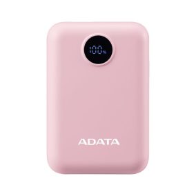 A-Data C100 Digitalanzeige 10000mAh PowerBank Pink