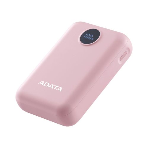 A-Data C100 Digitalanzeige 10000mAh PowerBank Pink