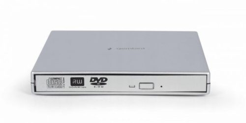 Gembird DVD-USB-021-SV Slim DVD-Brenner Silber