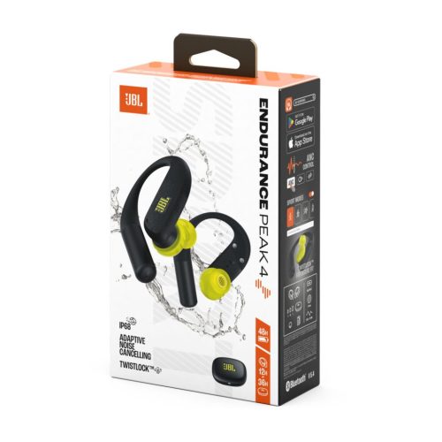 JBL Endurance Peak 4 TWS Bluetooth Headset Black/Lime