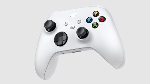 Microsoft Xbox Series X/S Wireless/Bluetooth/USB Gamepad Robot Weiß