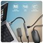 AXAGON HUE-STA ALU STRIP USB-A 4-Port-Hub