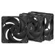 Arctic P14 Pro Reverse Schwarz (3er Pack)