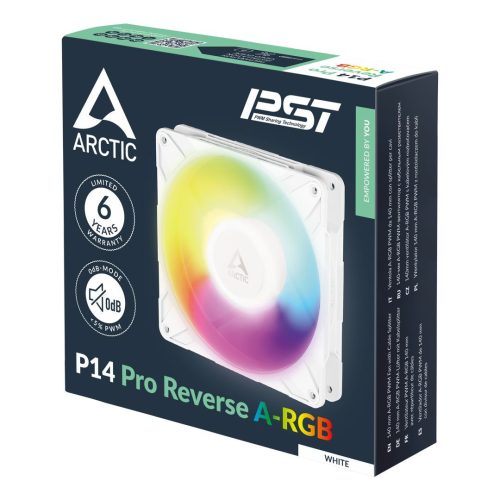 Arctic P14 Pro Reverse A-RGB Weiß