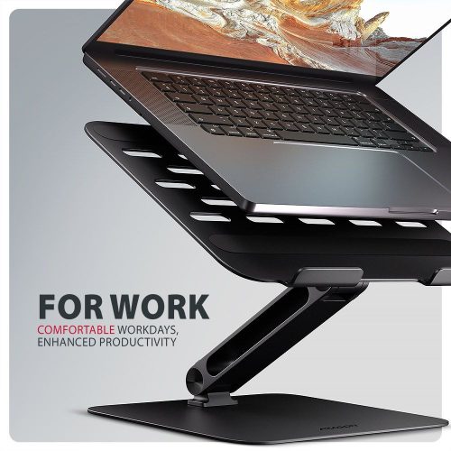 AXAGON STND-LQB Ständer für Notebooks und Tablets Schwarz