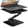 AXAGON STND-LRB Ständer mit 360° Rotation für Laptops und Tablets Schwarz
