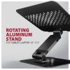 AXAGON STND-LRB Ständer mit 360° Rotation für Laptops und Tablets Schwarz