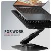 AXAGON STND-LRB Ständer mit 360° Rotation für Laptops und Tablets Schwarz