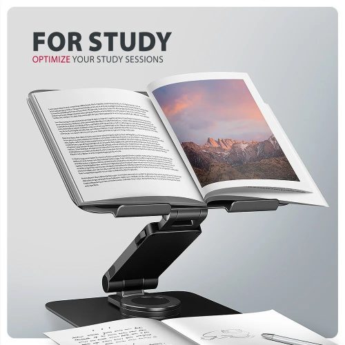 AXAGON STND-LRB Ständer mit 360° Rotation für Laptops und Tablets Schwarz