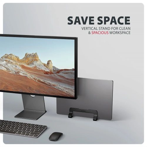 AXAGON STND-VB vertical stand for laptops and tablets Black