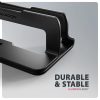 AXAGON STND-VB vertical stand for laptops and tablets Black