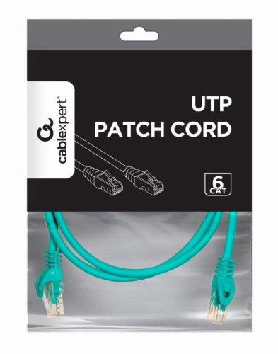 Gembird CAT6 U-UTP Patch Cable 0,5m Green