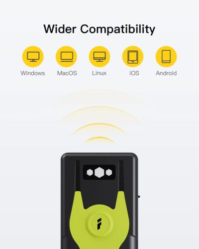 Inateck BCST-42 Vonalkódolvasó Black