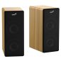Genius SP-HF1220BT 45-Watt Bluetooth Wood Speakers Pine Wood