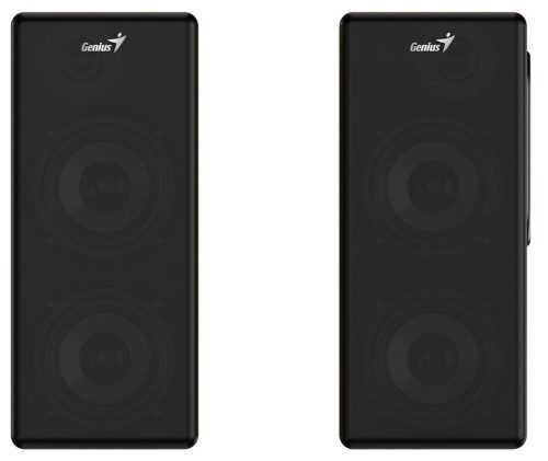 Genius SP-HF1220BT 45-Watt Bluetooth Wood Speakers Pine Wood