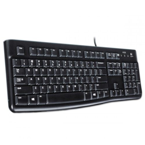 Logitech K120 Tastatur Schwarz DE