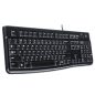 Logitech K120 Tastatur Schwarz DE