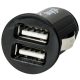 Akyga AK-CH-02 USB-Adapter 12-24V/5V/2,1A 2USB Schwarz