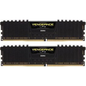 Corsair 16GB DDR4 2666MHz Kit(2x8GB) Vengeance LPX Schwarz