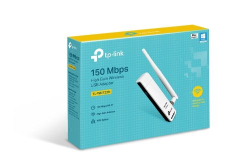 TP-Link TL-WN722N 150Mbps High Gain Wireless USB Adapter + Antenne
