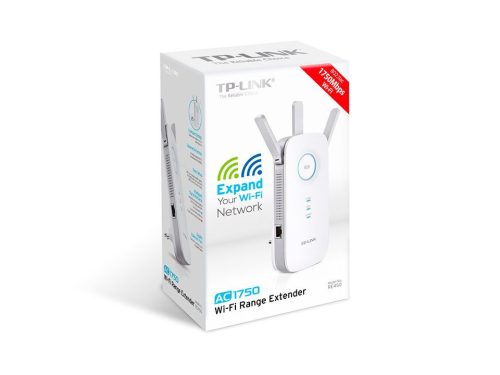 TP-Link RE450 AC1750 Dual Band Wireless Wall Plugged Range Extender Weiß