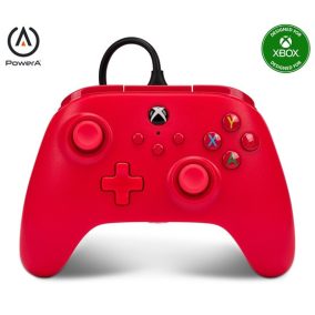 PowerA kabelgebundener Controller Xbox Series X|S - Rot