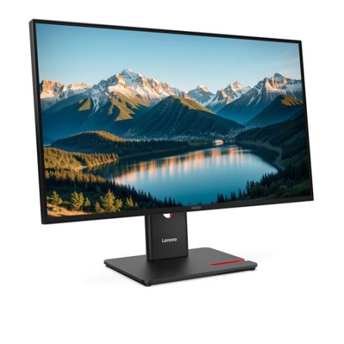 Lenovo 27" ThinkVision T27Q-40 Monitor - 64A6GAT6EU - Eclipse Schwarz