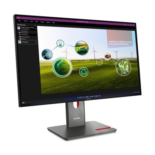 Lenovo ThinkVision 27" P27Q-40 Monitor - 64A7GAT6EU - Eclipse Schwarz