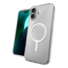   ZAGG Hüllen Luxe Snap Apple iP16 Plus Clear transparente Handyhülle