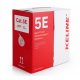 KELine Giga-Fali-Kabel UTP (U/UTP) Cat.5E, PVC 305 m Spule