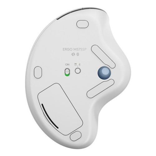 Logitech ERGO M575S - Off-White + Blaue Kugel