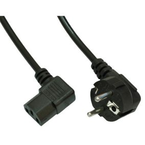 Akyga AK-PC-02A PC Stromkabel 90° Netzstromkabel - 1,5 m