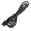 Akyga AK-PC-06C PC Stromkabel, 3 m, schwarz