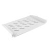 Lanberg 19" fix Regalablage/Schublade 1U, grau, für 450/600/800/1000/1200mm stehende und Wandmontage-Schränke
