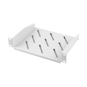   Lanberg 10" fix polc/tálca 1U/254x180mm 20kg max., grau